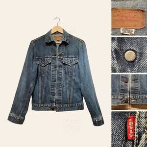 RARE Levi’s 70505 Type III Denim Jacket | 1971–1973 Small e 525 Valencia USA